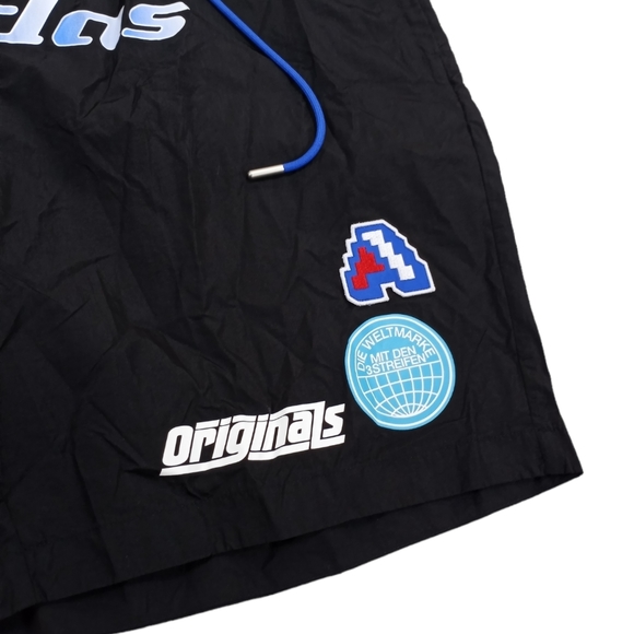 Adidas Originals TGP Mens Running Shorts Asia Exclusive Beach Sz S Black HA4745 - Picture 4 of 7